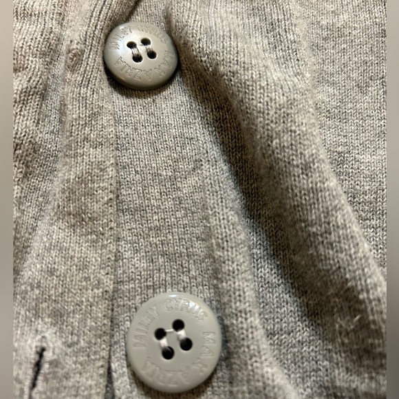 Grey Sleeveless Cardigan - Picture 3 of 3